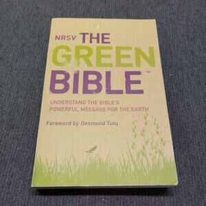 NRSV The Green Bible New Revised Standard Version Paperback HarperOne Tutu